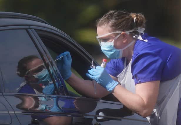 A rise in Covid-19 cases was traced to an outbreak in a Glasgow care home.