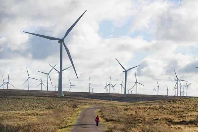 SSE is pressing ahead with major investment to spur the green economic recovery. It is largely focused on key wind farm operations across the UK. Picture: John Devlin