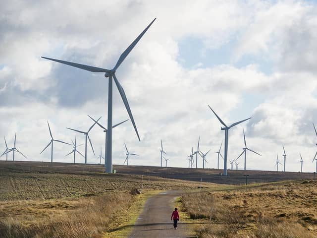 SSE is pressing ahead with major investment to spur the green economic recovery. It is largely focused on key wind farm operations across the UK. Picture: John Devlin