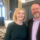 David Duguid MP with new Prime Minister Liz Truss.