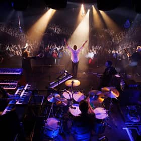 One of the images from the new Deacon Blue book, To Be Here Someday, by Paul English. Picture: Simon Murphy