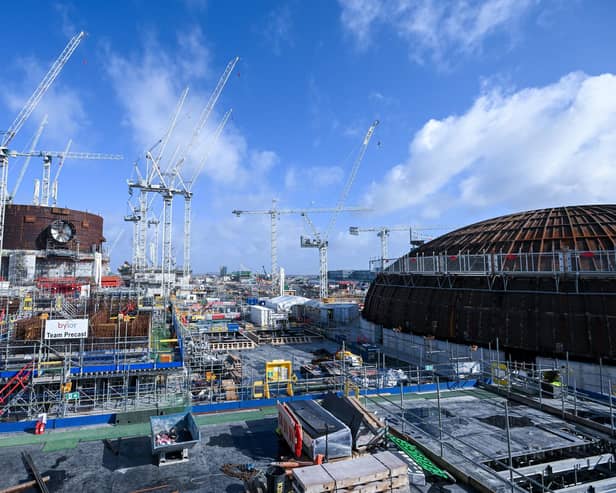 The Hinkley Point C nuclear power station is being built in Bridgwater, Somerset (Picture: Finnbarr Webster/PA)