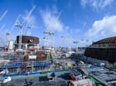 The Hinkley Point C nuclear power station is being built in Bridgwater, Somerset (Picture: Finnbarr Webster/PA)