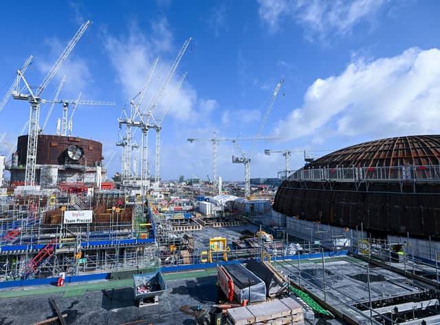The Hinkley Point C nuclear power station is being built in Bridgwater, Somerset (Picture: Finnbarr Webster/PA)