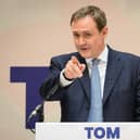 Former minister Tom Tugendhat has been backed by a third of Scottish Tory MSPs.