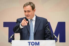 UK Minister of State for Security Tom Tugendhat . (Photo by Leon Neal/Getty Images)