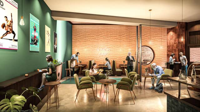 The King's would have a new ground-floor cafe bar if its overhaul goes ahead. Image: Greig Penny