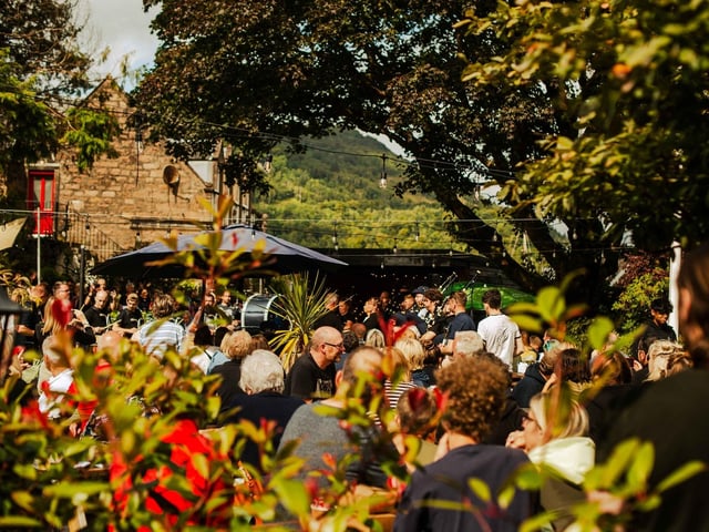 The Garden Bar in the George Hotel Inveraray. Highly Commended went to The Blackbird in Edinburgh