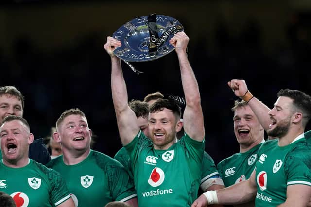 Ireland's latest success was their sixth Triple Crown of the Six Nations era. Picture: Brian Lawless/PA Wire