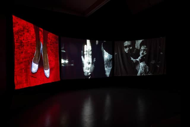Installation view of Portrait of Dorothy Gale by Francis Dosoo at DCA