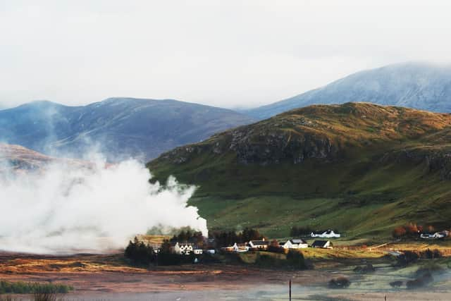 The film was shot in the north west Highlands of Scotland picture: Gregor D Sinclair