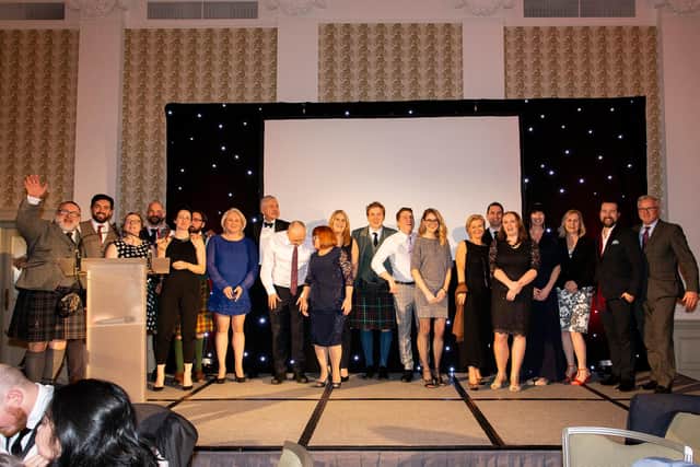 Last year's Bright Red Sparks awards, which took place at The Balmoral Hotel. Picture: www.papajka.com.