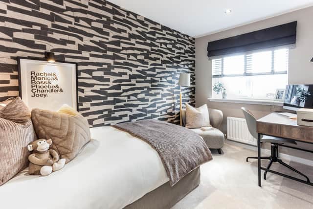The Urquhart showhome at Millerbank, Clydebank