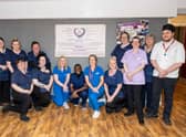 Staff members at Allandale who achieved a top rating for their care of residents.