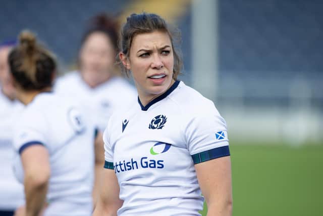 Louise McMillan will win her 50th cap for Scotland against France.