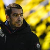 Rangers manager Giovanni van Bronckhorst. (Photo by Rob Casey / SNS Group)