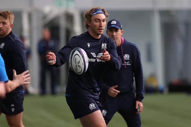 Co-captain Jamie Ritchie said Carmichael's achievements should be an inspiration to all Scottish players. (Photo by Craig Williamson / SNS Group)
