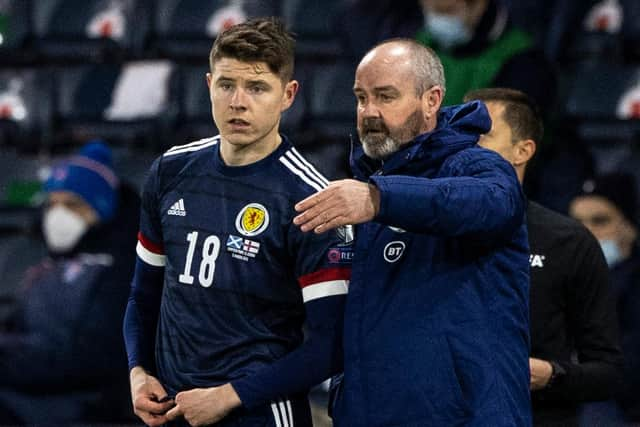 Nisbet has cemented his role as Scotland's third-choice striker under Steve Clarke