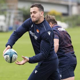 Emiliano Boffelli will play at full-back for Edinburgh against Glasgow. (Photo by Paul Devlin / SNS Group)