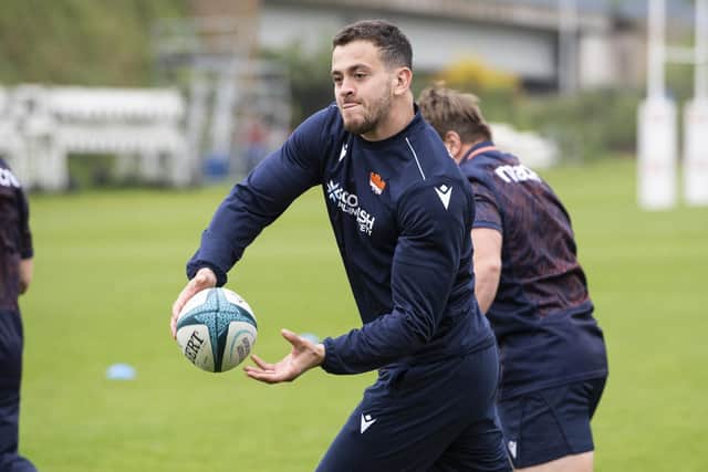 Emiliano Boffelli will play at full-back for Edinburgh against Glasgow. (Photo by Paul Devlin / SNS Group)