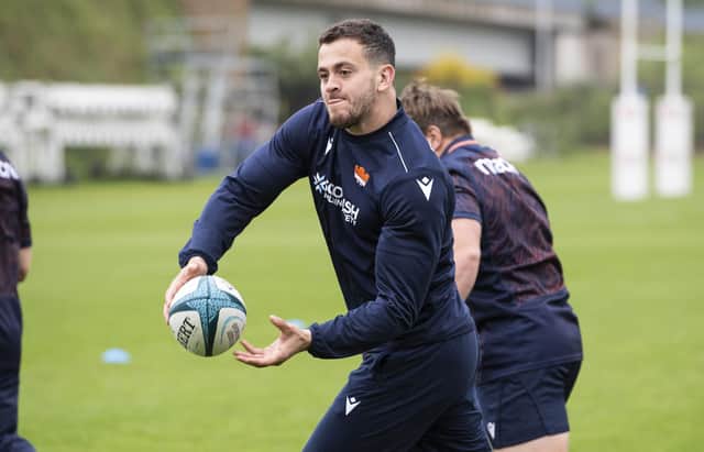 Emiliano Boffelli will play at full-back for Edinburgh against Glasgow. (Photo by Paul Devlin / SNS Group)