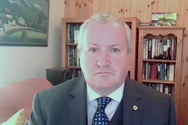 SNP Westminster leader Ian Blackford accused the Prime Minister of being "missing in action"