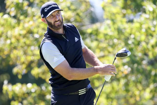 Dustin Johnson has tested positive for Covid-19.