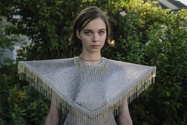 Emma Myers in A Good Girl's Guide To Murder. Picture: Joss Barratt/BBC