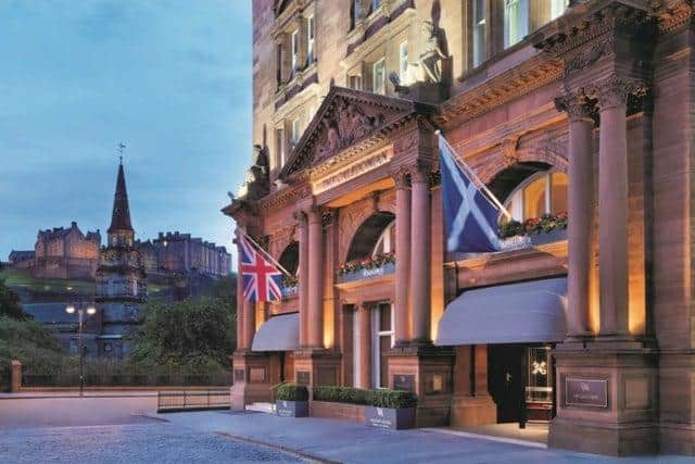 Te Waldorf Astoria Edinburgh – The Caledonian is situated just a minute's walk from Princes Street.
