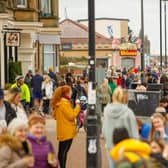 Crowds enjoying Portobello on Easter weekend as lockdown restrictions eased picture: Scott Louden