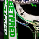 The Betfred Cup trophy (Photo by Ross MacDonald / SNS Group)