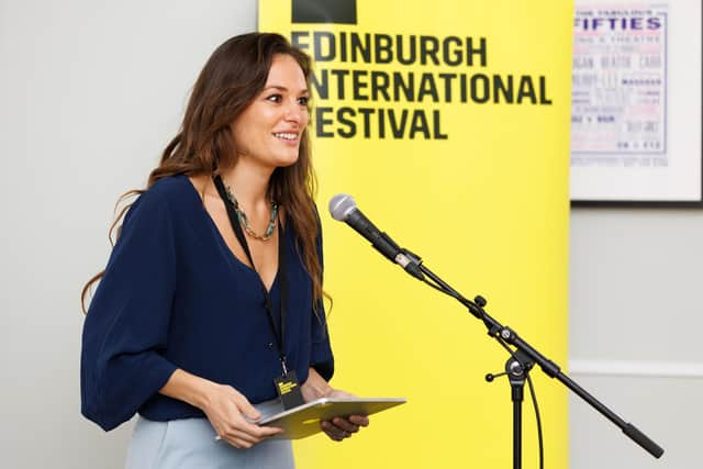 Edinburgh International Festival director Nicola Benedetti. Picture: Andrew Perry