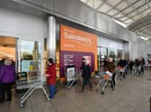 Experts say Sainsbury’s, much like its peers in the UK groceries market, is stuck between a rock and a hard place with tough comparators during the Covid-19 pandemic. Picture: Dan Mullan/Getty Images