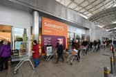 Experts say Sainsbury’s, much like its peers in the UK groceries market, is stuck between a rock and a hard place with tough comparators during the Covid-19 pandemic. Picture: Dan Mullan/Getty Images