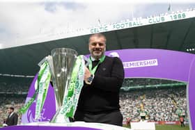 Celtic manager Ange Postecoglou is focused on improving Celtic's European performances, not outdoing Old Firm rivals Rangers. (Photo by Craig Williamson / SNS Group)