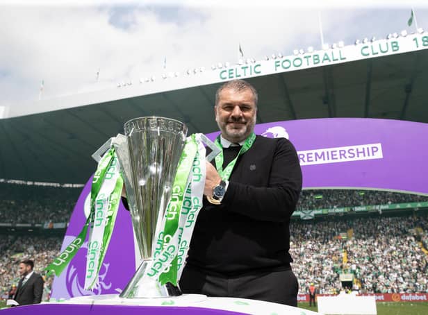Celtic manager Ange Postecoglou is focused on improving Celtic's European performances, not outdoing Old Firm rivals Rangers. (Photo by Craig Williamson / SNS Group)