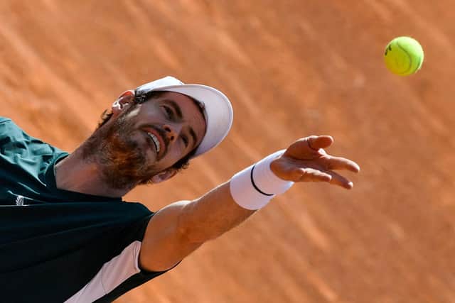 Andy Murray played some doubles in Rome this week.