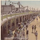 The tidal pools became a major draw after they opened in 1933 with a large, gleaming pavillion helping to attract some 2,000 visitors a day to the North Ayrshire Town. PIC: Contributed.