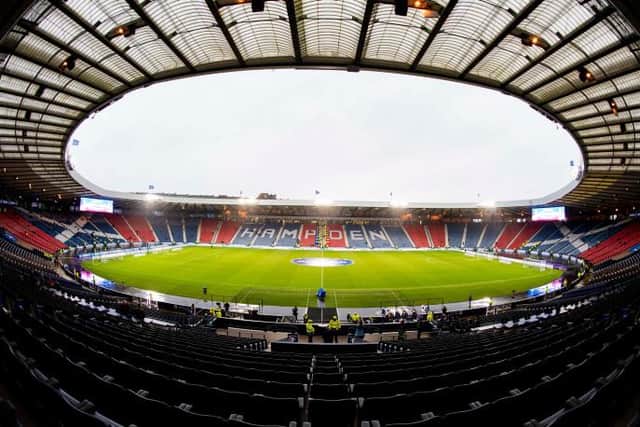 Hampden will host the final between Hibs and St Johnstone. (Photo by Craig Williamson / SNS Group)