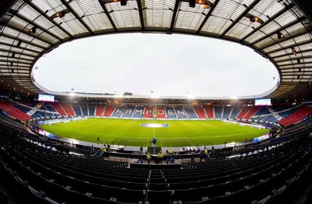 Hampden will host the final between Hibs and St Johnstone. (Photo by Craig Williamson / SNS Group)