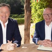 Piers Morgan (left) and Rupert Murdoch, executive chairman of News Corp.