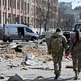 Many Ukrainians, with a mixture of disbelief, sadness and resolve, have come to realise they face an enemy who simply must be defeated (Picture: Sergei Supinksy/AFP via Getty Images)