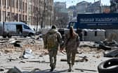 Many Ukrainians, with a mixture of disbelief, sadness and resolve, have come to realise they face an enemy who simply must be defeated (Picture: Sergei Supinksy/AFP via Getty Images)