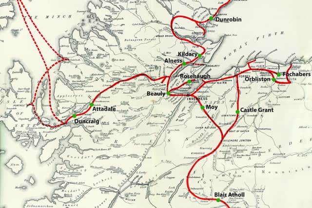 Private waiting rooms, platforms and stations featured on several railway lines. Picture: Highland Railway Society