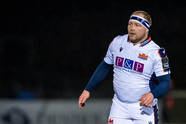 WP Nel has been with Edinburgh since 2012.