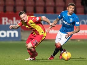 Rangers' James Tavernier (R) in action with Partick Thistle's Miles Storey when the sides met in 2018. (Picture: SNS Group Alan Harvey)