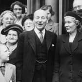 Clement Attlee, with his wife Violet Atlee, centre, and Leeds North East MP Alice Bacon, pictured in Scarborough in 1951 (Picture: Keystone/Hulton Archive/Getty Images)
