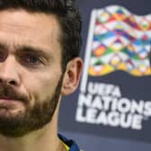 Hearts goalkeeper Craig Gordon speaks to the press after making his Scotland comeback in Slovakia. Picture: PA/Martin Baumann/TASR