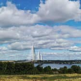 Plans have been lodged to build 176 new homes with "famous views" of the new Queensferry Crossing over the Forth