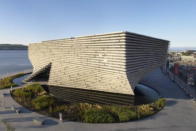 Dundee's V&A museum opened five years ago on the banks of the River Tay. Picture: Hufton + Crow